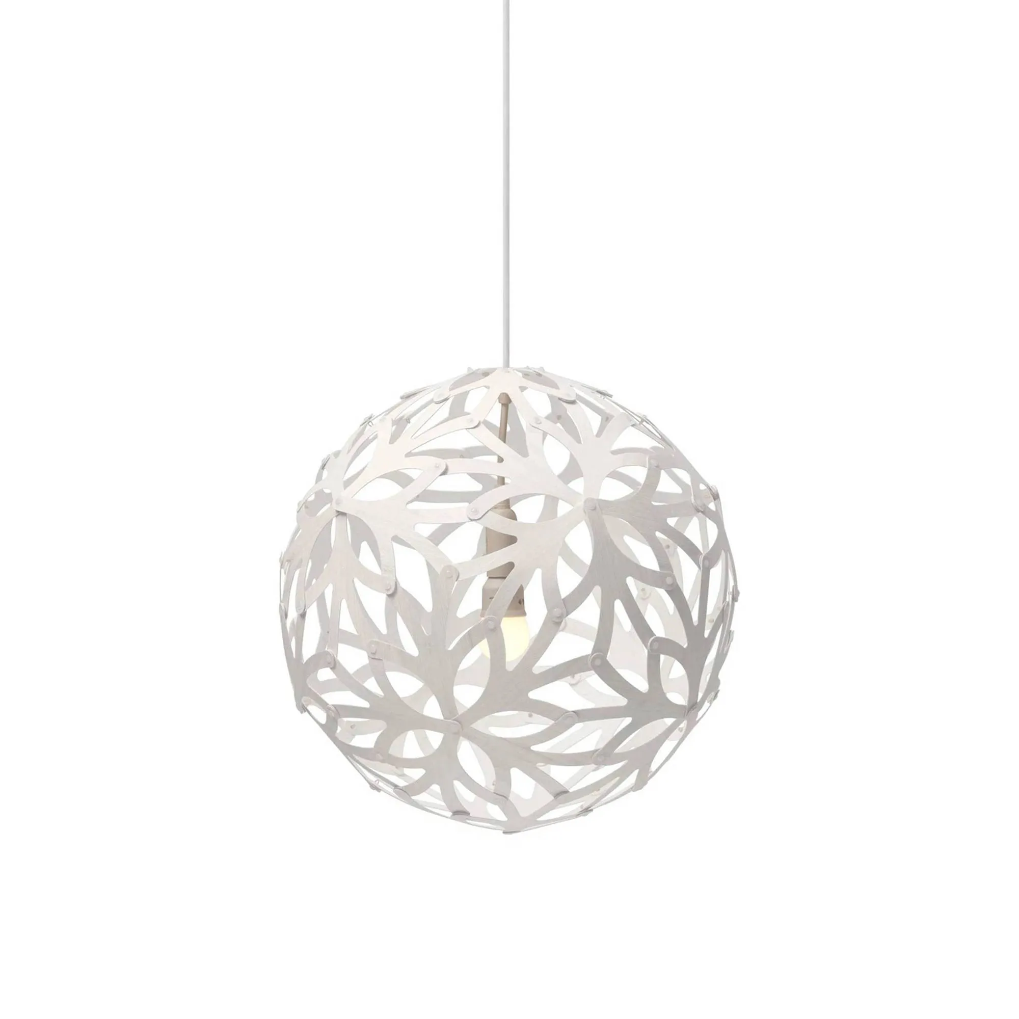 Floral Pendant Light: Medium