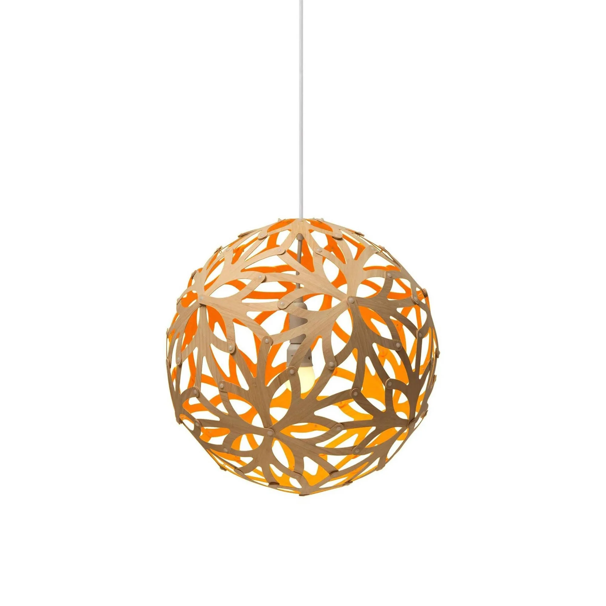Floral Pendant Light: Medium