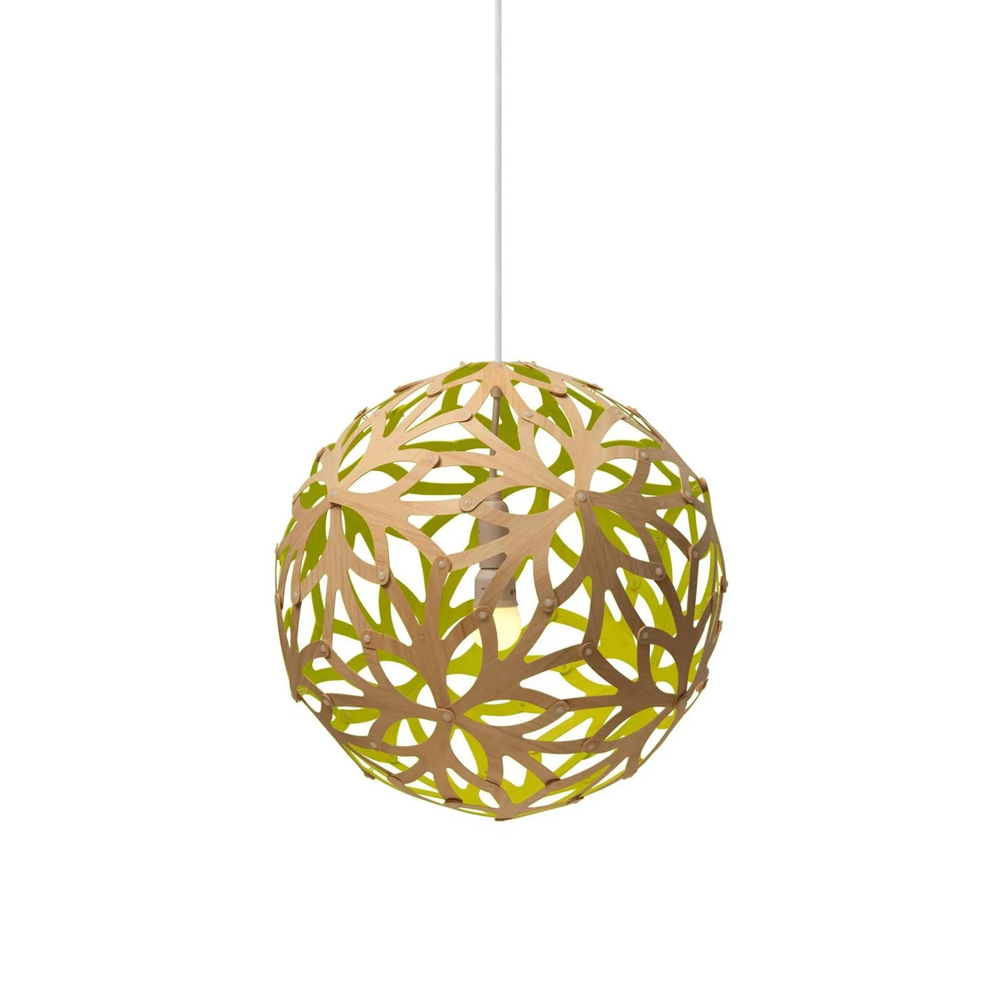 Floral Pendant Light: Medium