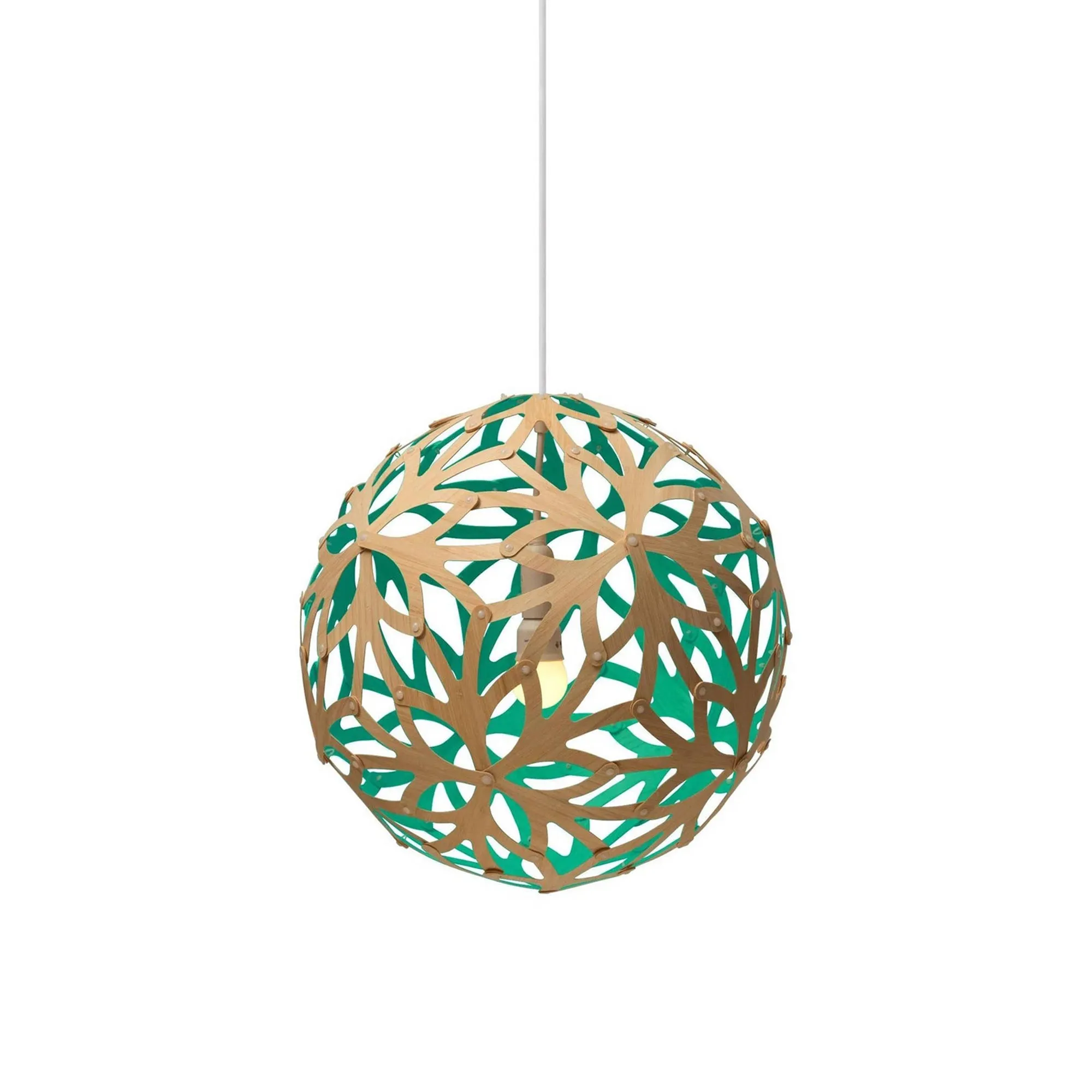 Floral Pendant Light: Medium