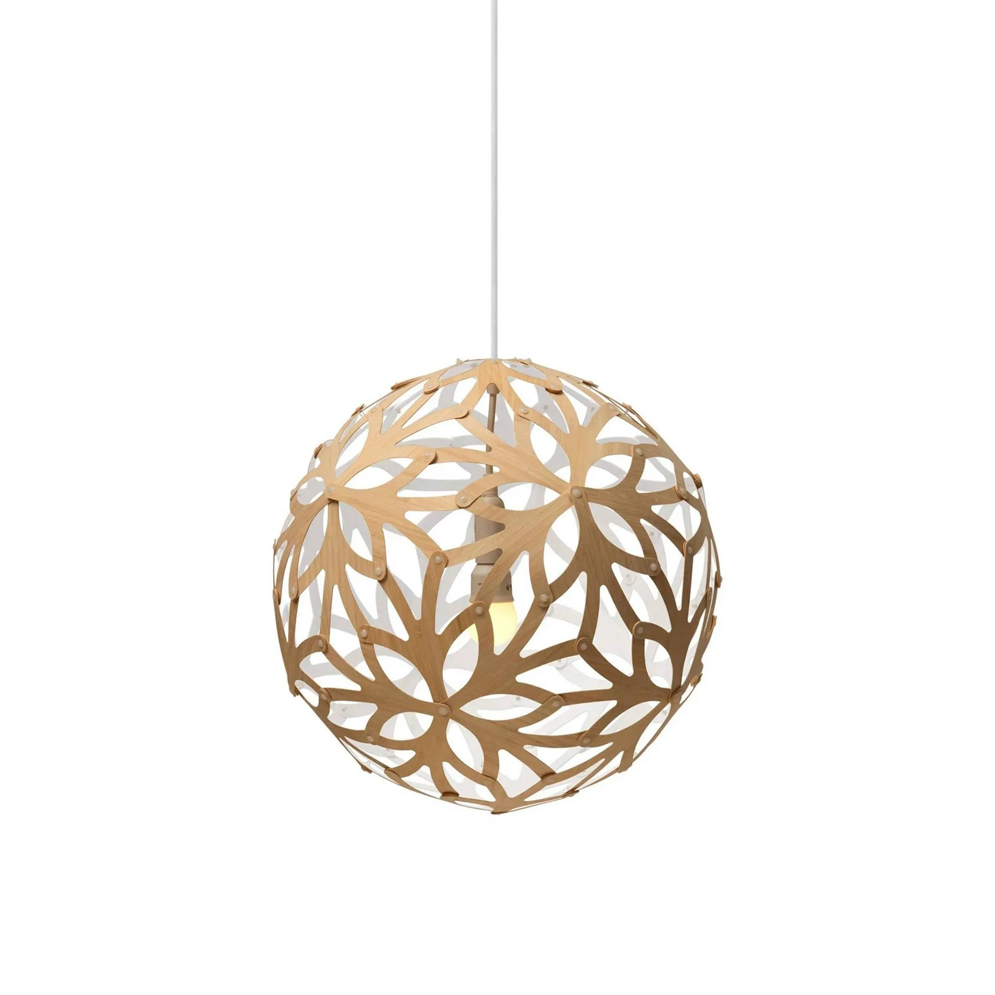 Floral Pendant Light: Medium