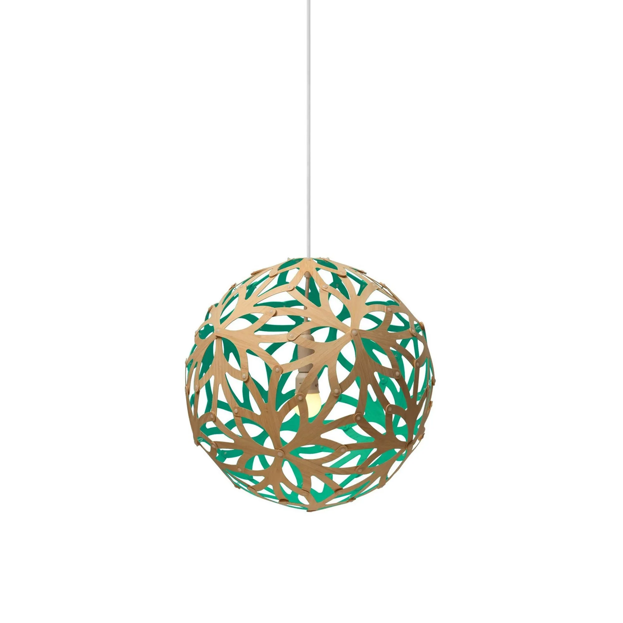 Floral Pendant Light: Small