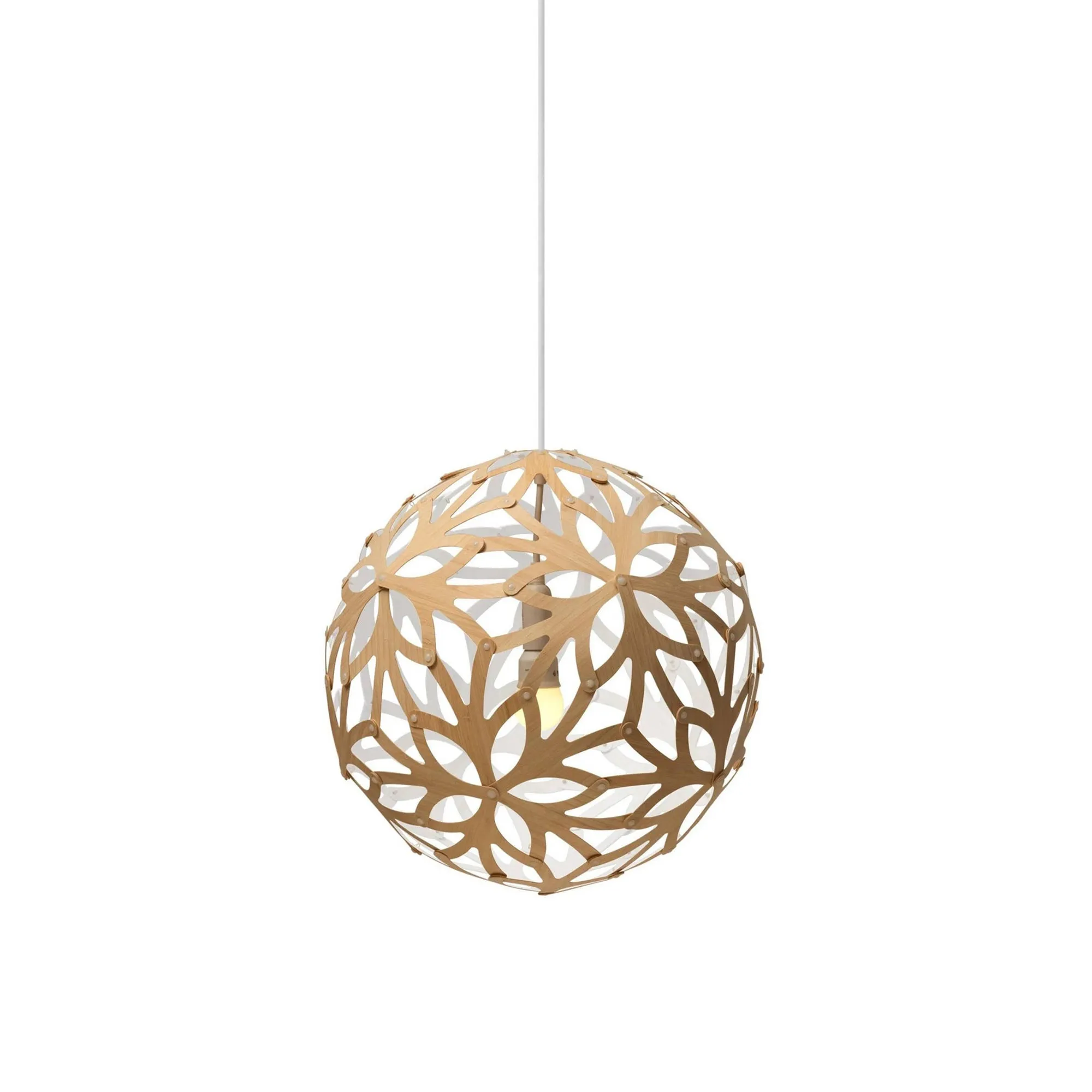 Floral Pendant Light: Small