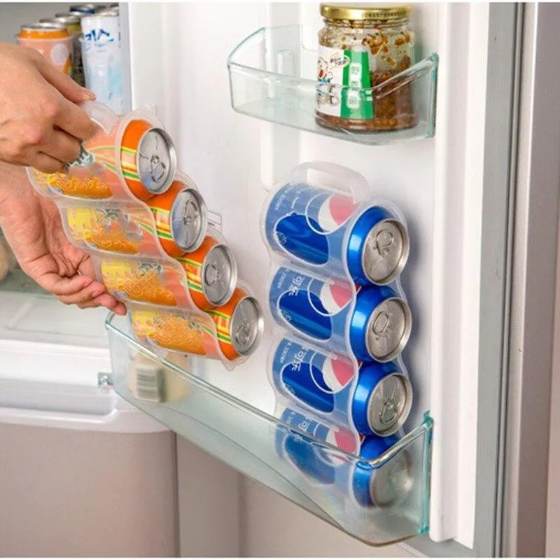 Four Cans Refrigerator Organizer