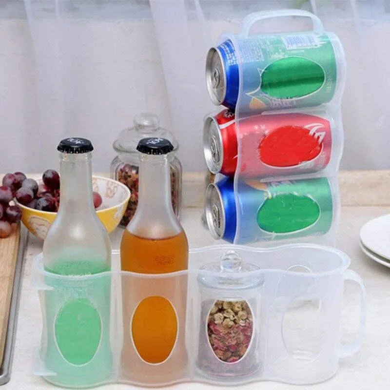 Four Cans Refrigerator Organizer