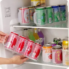 Four Cans Refrigerator Organizer