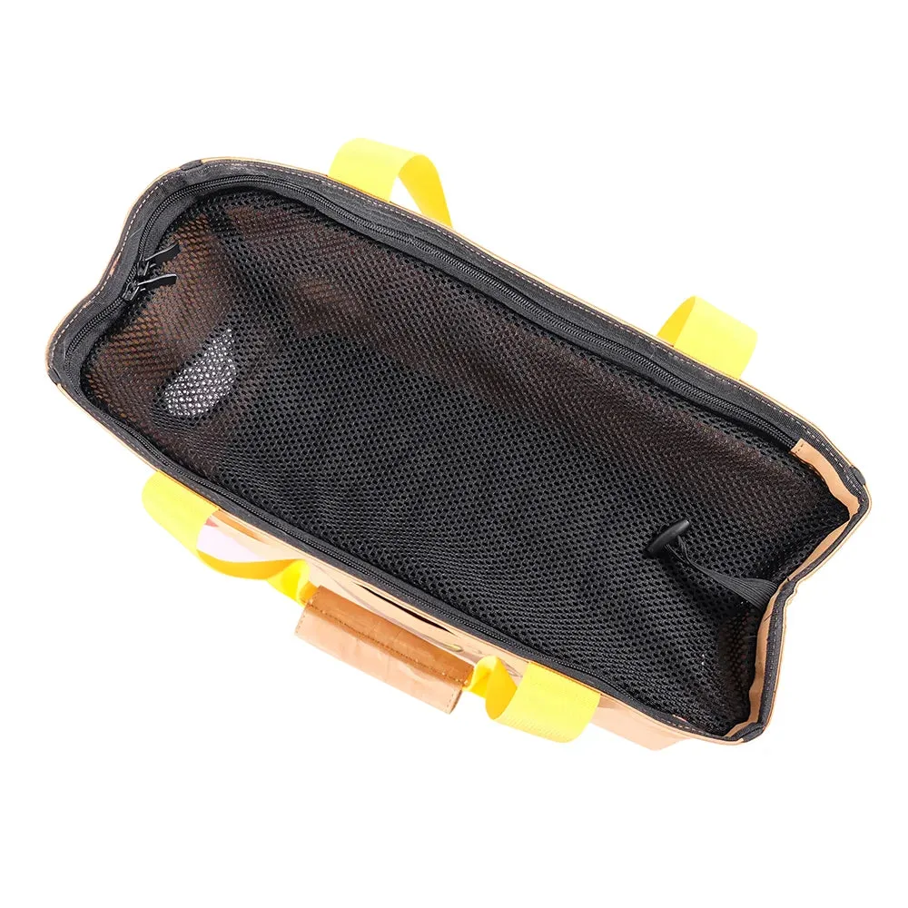 Ibiyaya Kraft Pa-purrr Canvas Pet Carrier