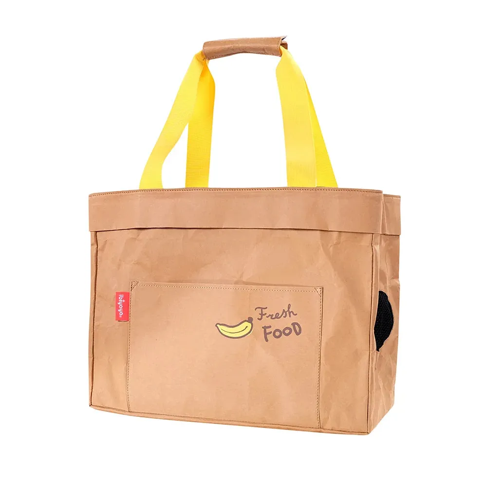 Ibiyaya Kraft Pa-purrr Canvas Pet Carrier