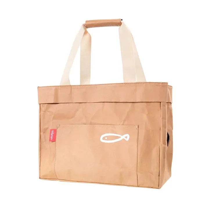 Ibiyaya Kraft Pa-purrr Canvas Pet Carrier