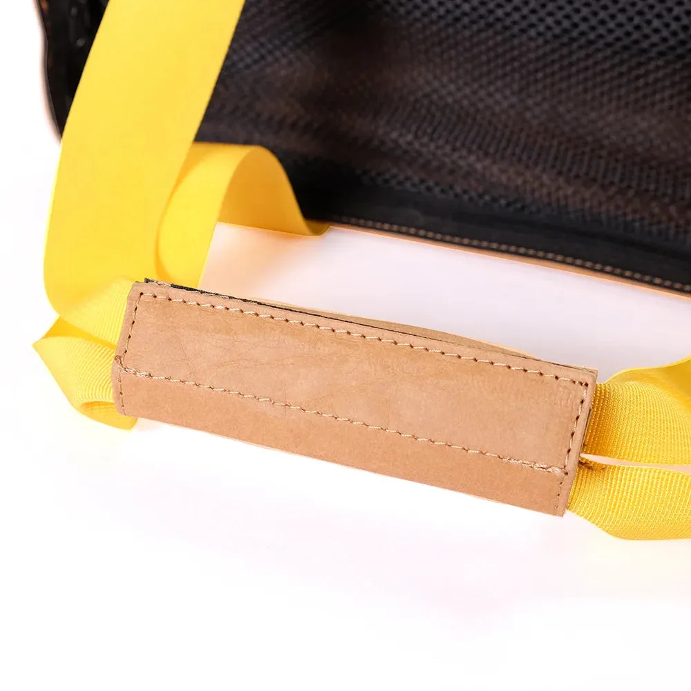 Ibiyaya Kraft Pa-purrr Canvas Pet Carrier