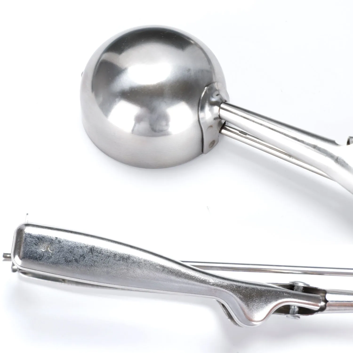 Ice Cream Serving Scoop | Stainless Steel Premium Quality Ice Cream Serving Spoon Scooper with Trigger Release