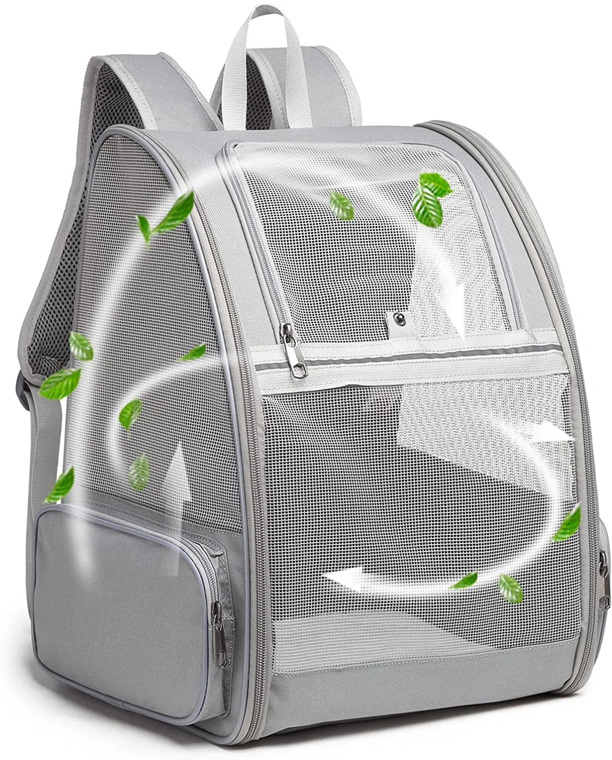 Innovative Traveler Bubble Backpack Pet Carriers for Cats and Dogs (Black)