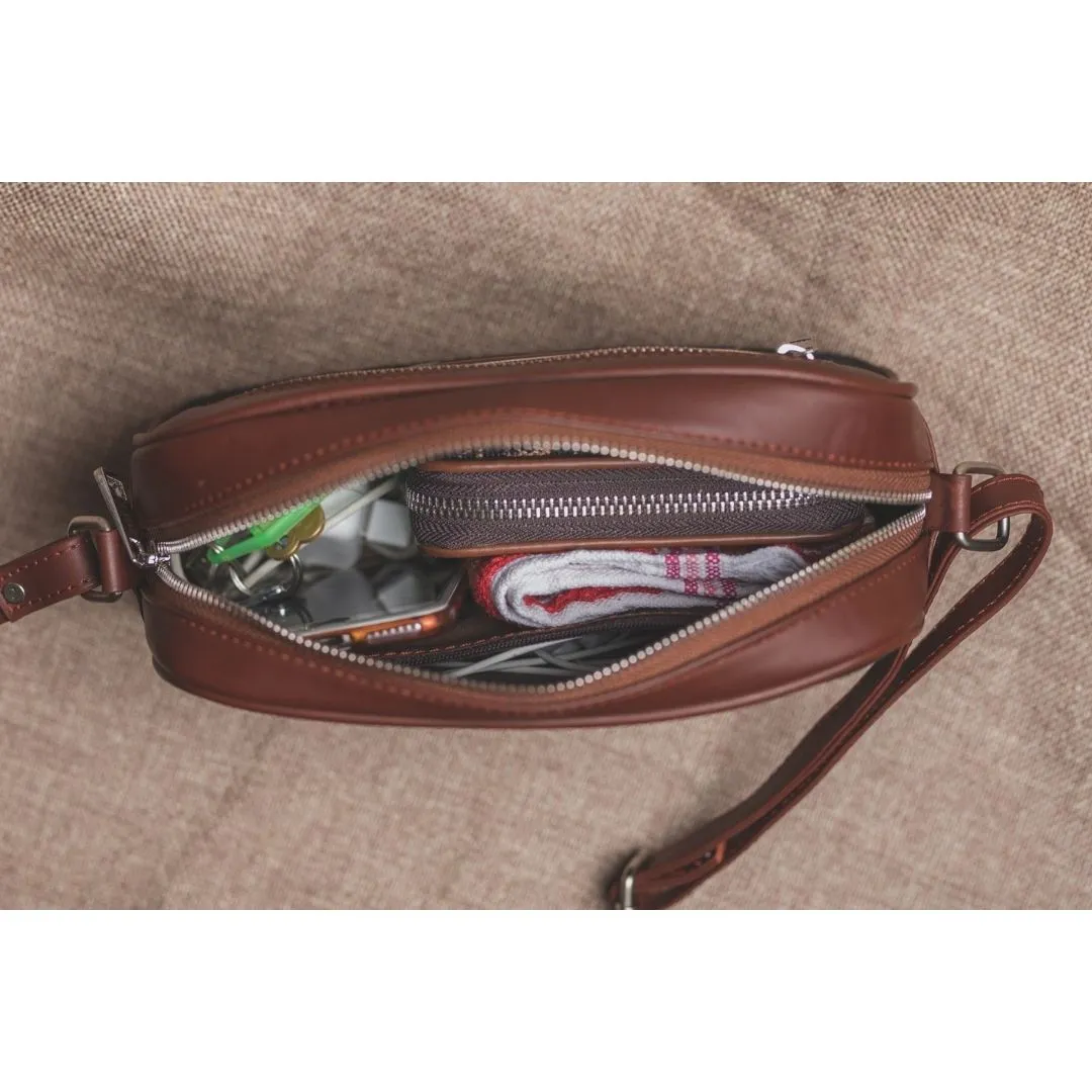 Jaipur Fresco Blue Sling Bag