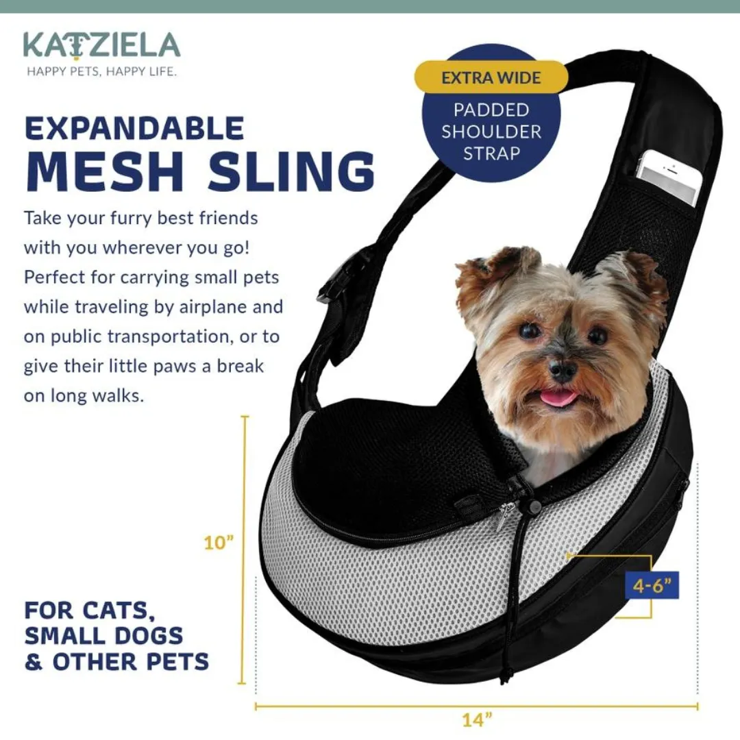 Katziela Expandable Dog & Cat Sling