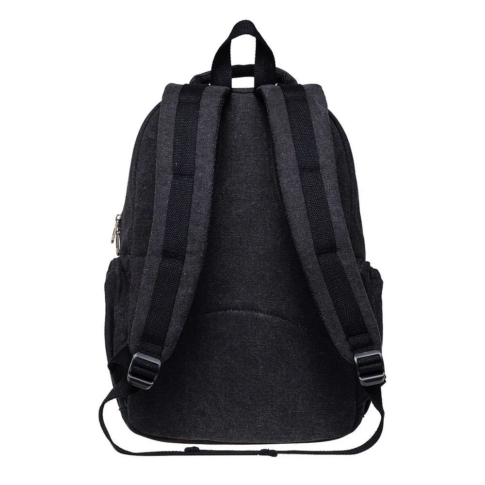 KAUKKO Casual Daypacks Multipurpose Backpacks, Outdoor Backpack, Travel Rucksack (17-BLACK)