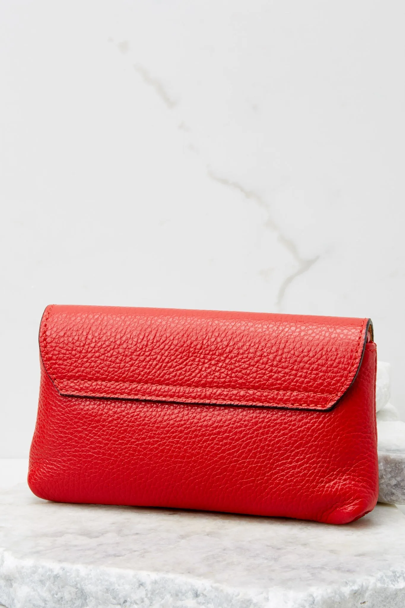 Little Lady Red Leather Bag