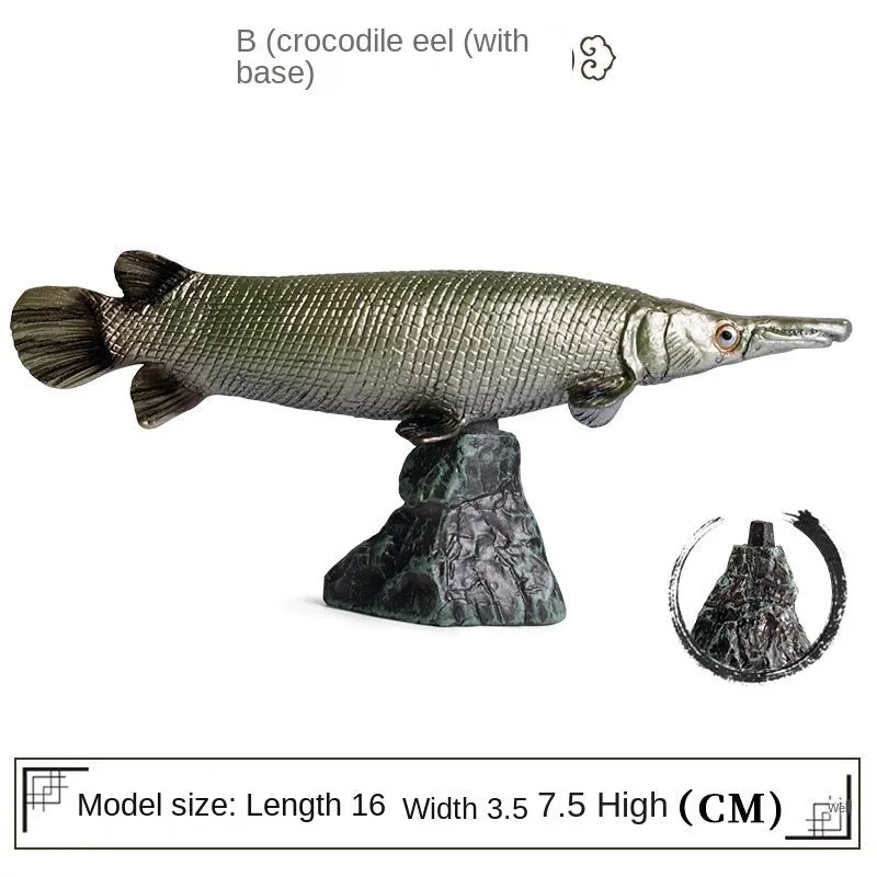 Marine Animal Model Arowana Ocean Freshwater Fish Children's Simulation Educational Teaching Toys