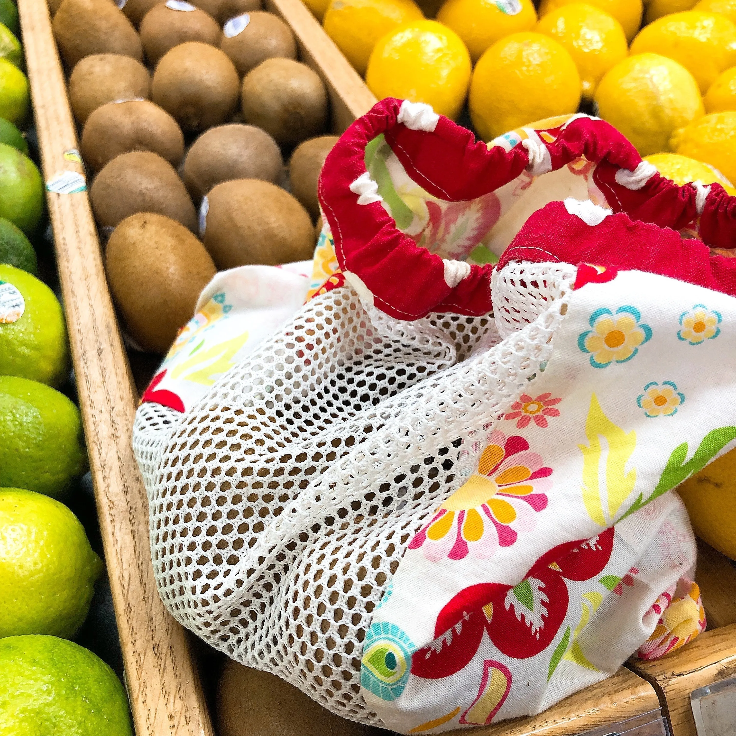 Medium Produce Bag Shore Birds