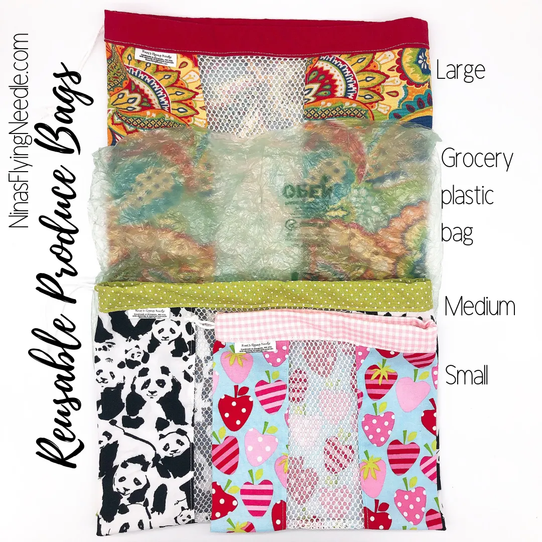 Medium Produce Bag Shore Birds