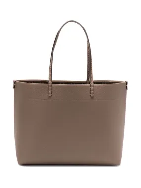 MEDIUM ROLL BAG WITH MACRO TOPSTITCHING