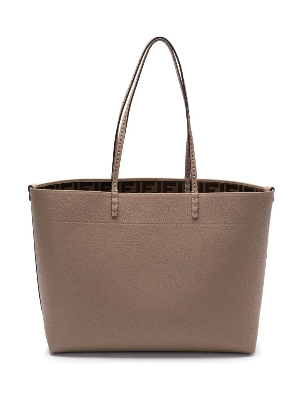 MEDIUM ROLL BAG WITH MACRO TOPSTITCHING