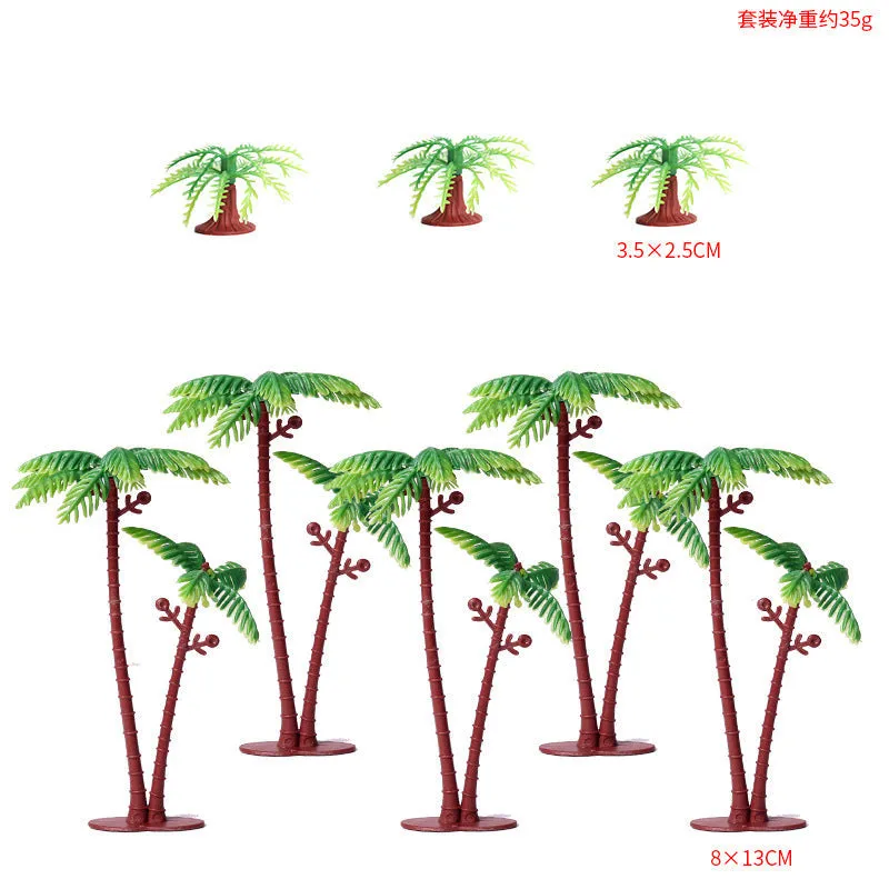 Micro Landscape Plant Decoration Simulation Cactus Baobab Apple Tree Rockery Sand Table Scene Decoration Tree Model