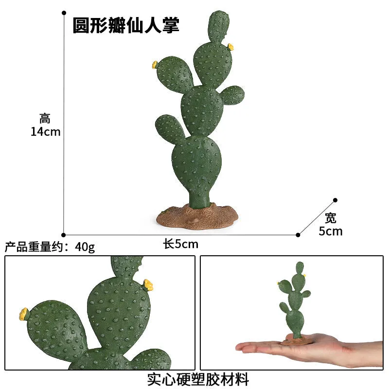 Micro Landscape Plant Decoration Simulation Cactus Baobab Apple Tree Rockery Sand Table Scene Decoration Tree Model