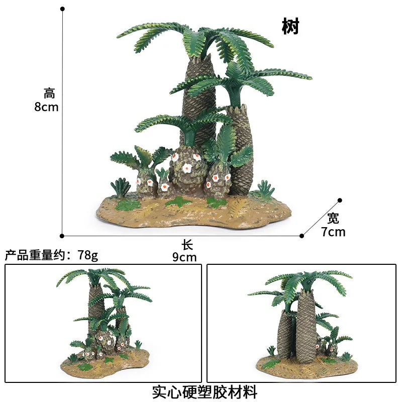 Micro Landscape Plant Decoration Simulation Cactus Baobab Apple Tree Rockery Sand Table Scene Decoration Tree Model