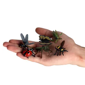 Mini Insect Animal Model Set Butterfly Bee Spider Poultry Marine Animal Doll Children Learning Gift Children Ornaments