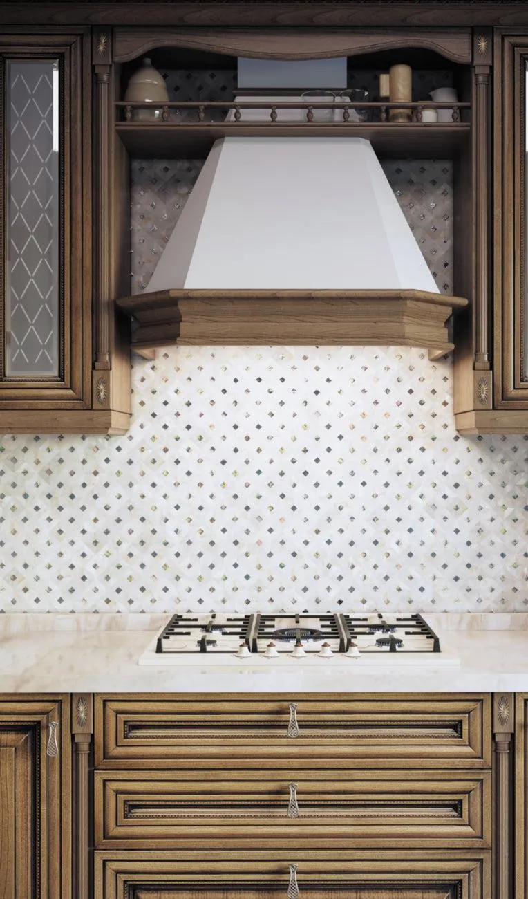 Mother of Pearl Abalone Mosaic Tile