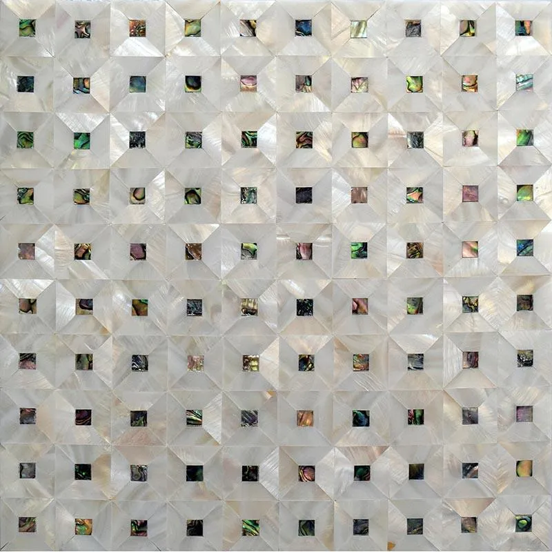Mother of Pearl Abalone Mosaic Tile