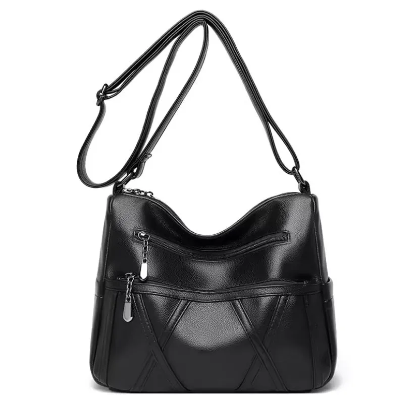 Multi Pocket One Shoulder Crossbody Bag  Women Handbag High Quality S412436