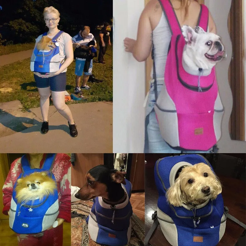 New Pet Backpack Dog Bags Dog Carrier Pet Dog Front