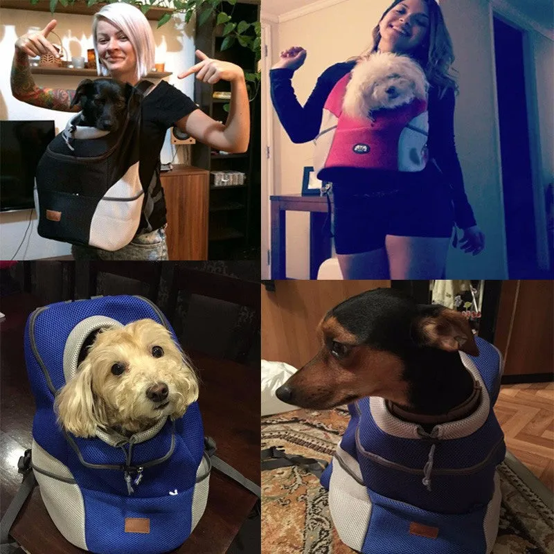 New Pet Backpack Dog Bags Dog Carrier Pet Dog Front