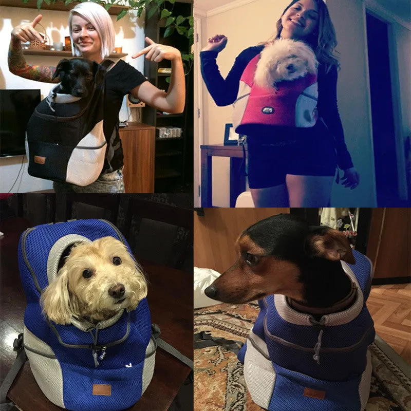 New Pet Backpack Dog Bags Dog Carrier Pet Dog Front
