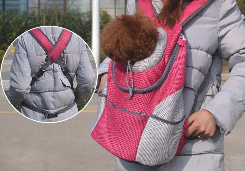 New Pet Backpack Dog Bags Dog Carrier Pet Dog Front