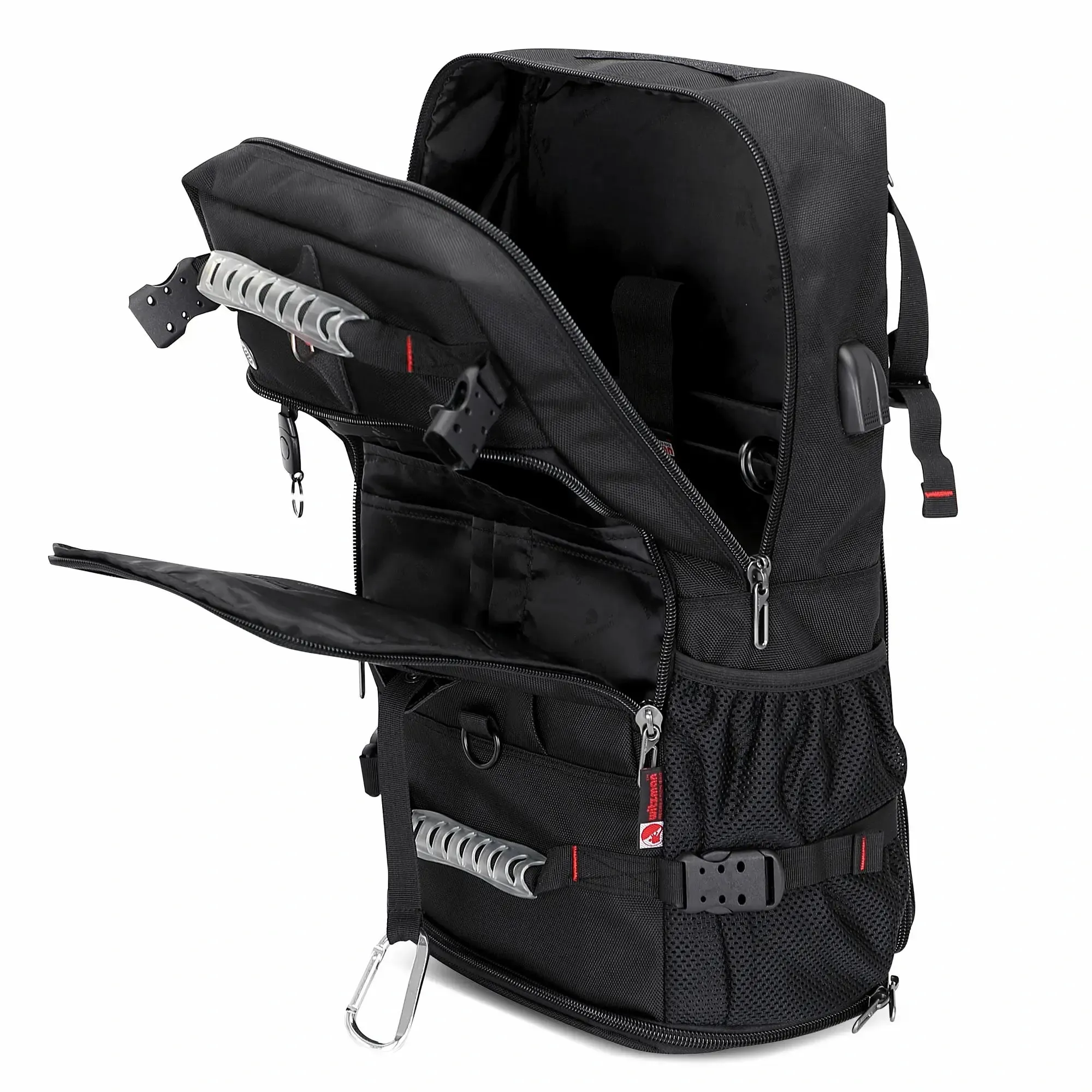 Nylon Travel Carry On Backpack for Men