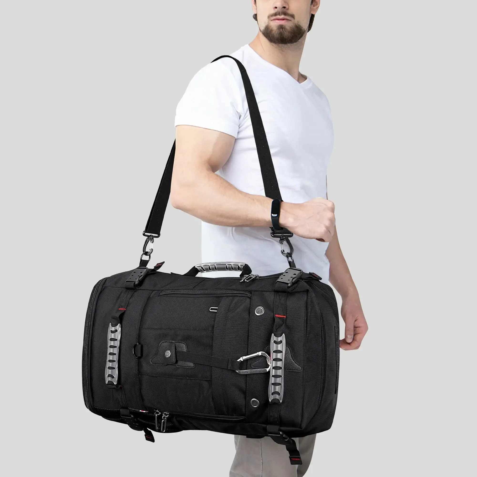 Nylon Travel Carry On Backpack for Men
