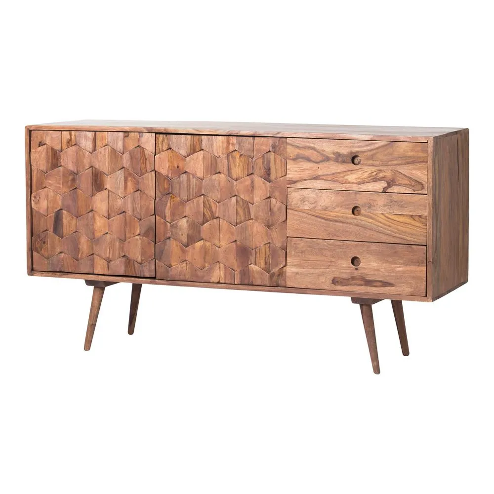 O2 Modern Luxury Unique Sideboard Buffet Cabinet
