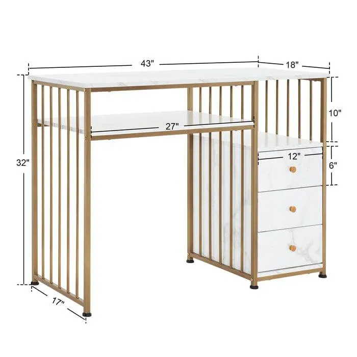 Olivia Manicure Table