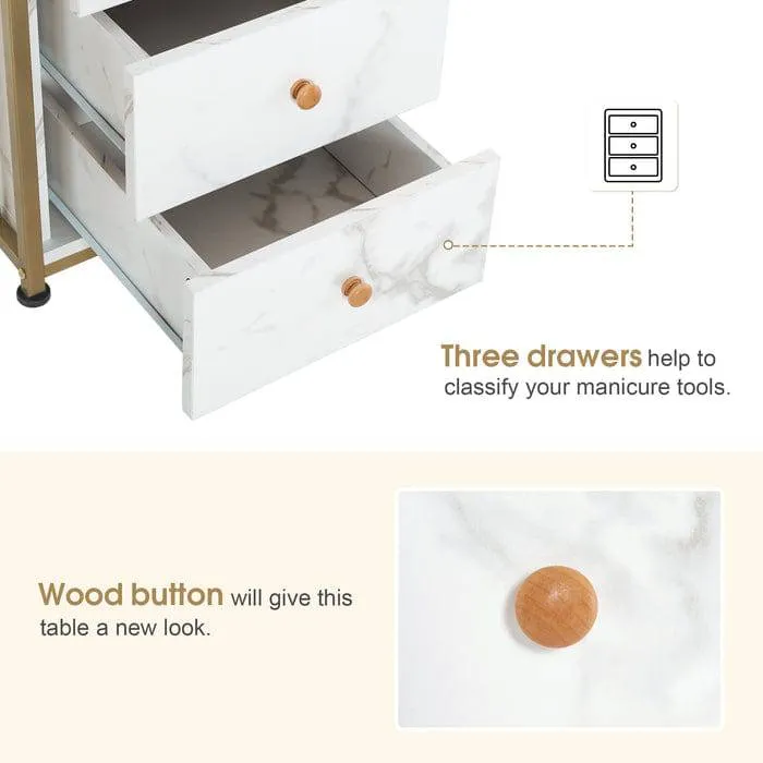 Olivia Manicure Table