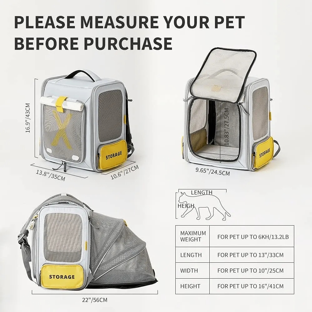 PETKIT Breezy X ZONE Grey Pet Carrier