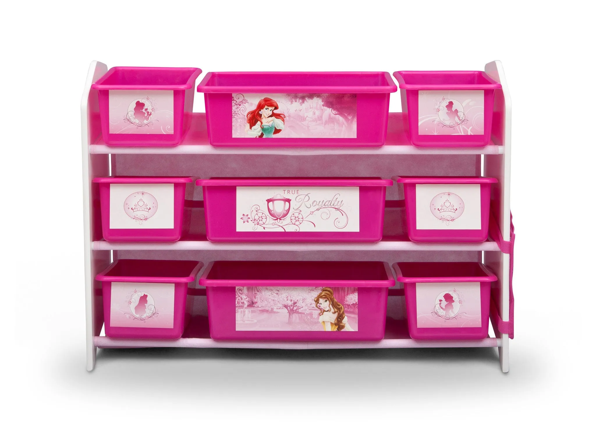 Princess Plastic 9 Bin Toy Organizer