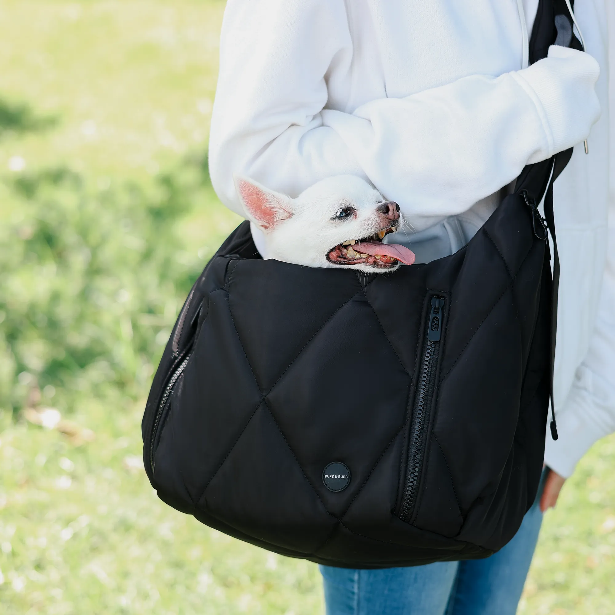 Pups & Bubs Cloud Crossbody  Dog & Cat Carrier