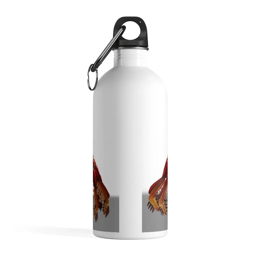 Red Crab Stainless Steel Water Bottle