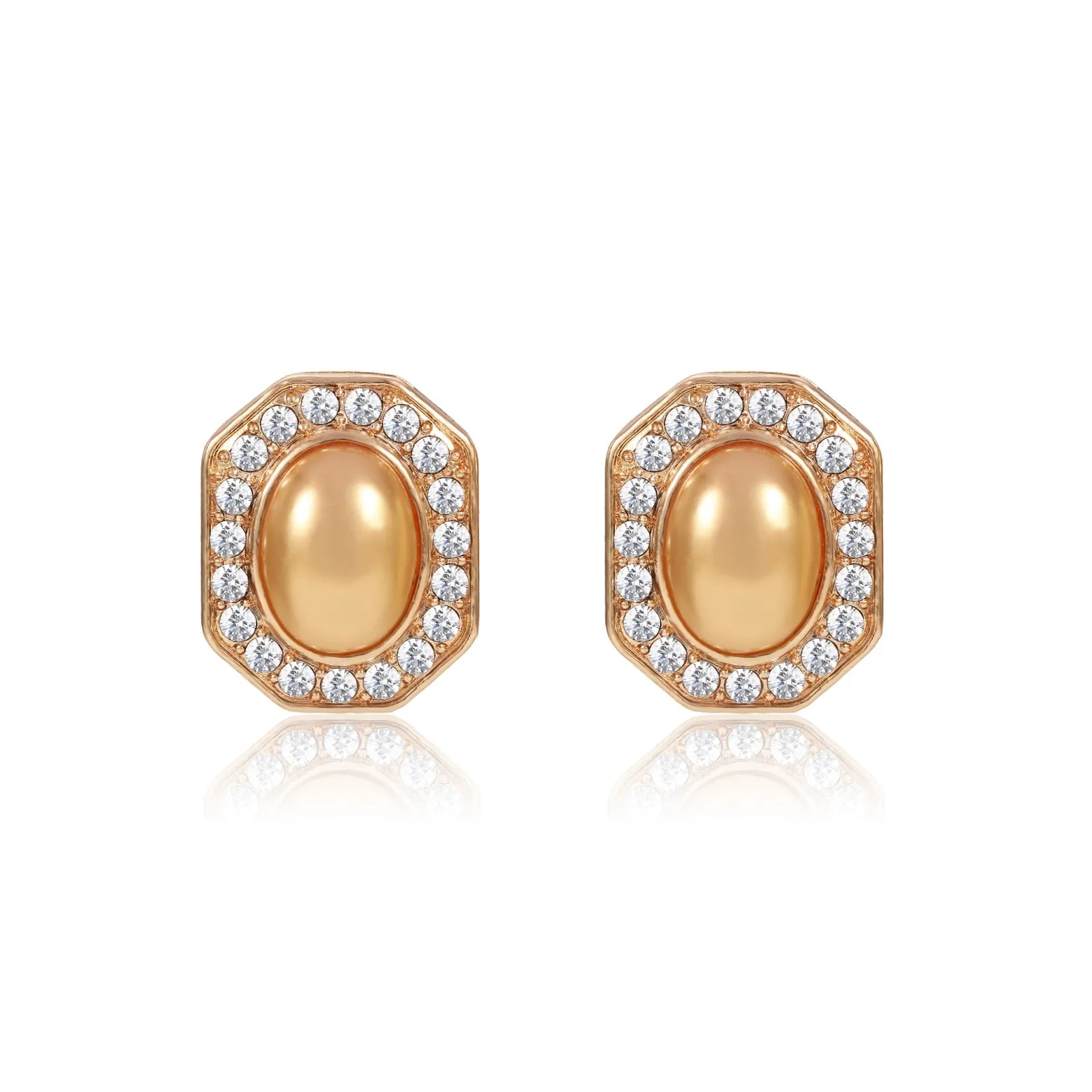 S925 Fashion Rhinestone Stud Earrings