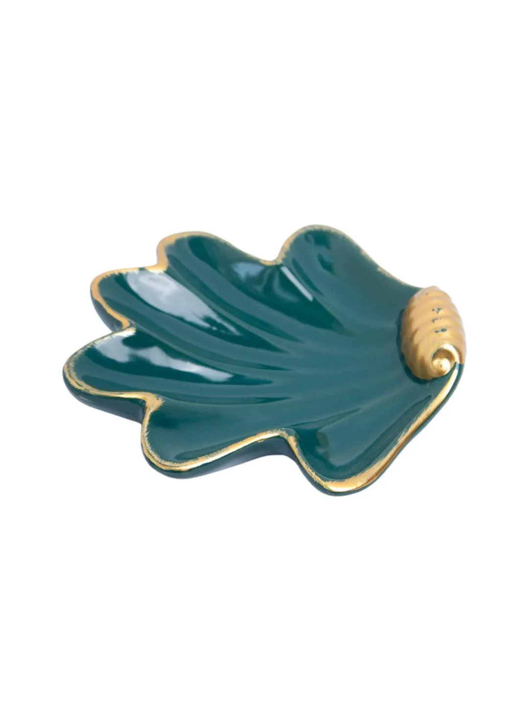 Sea Shell Jewllery Tray Holder - Sea Green