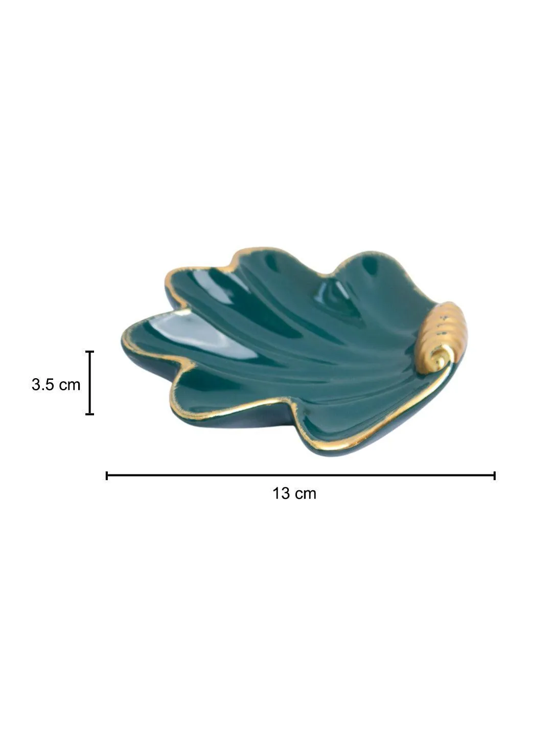 Sea Shell Jewllery Tray Holder - Sea Green