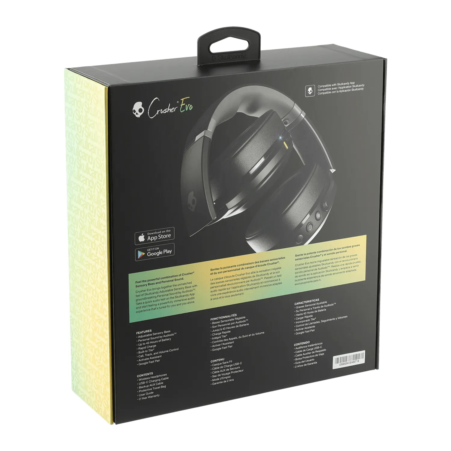 Skullcandy - Crusher® EVO Bluetooth Headphones