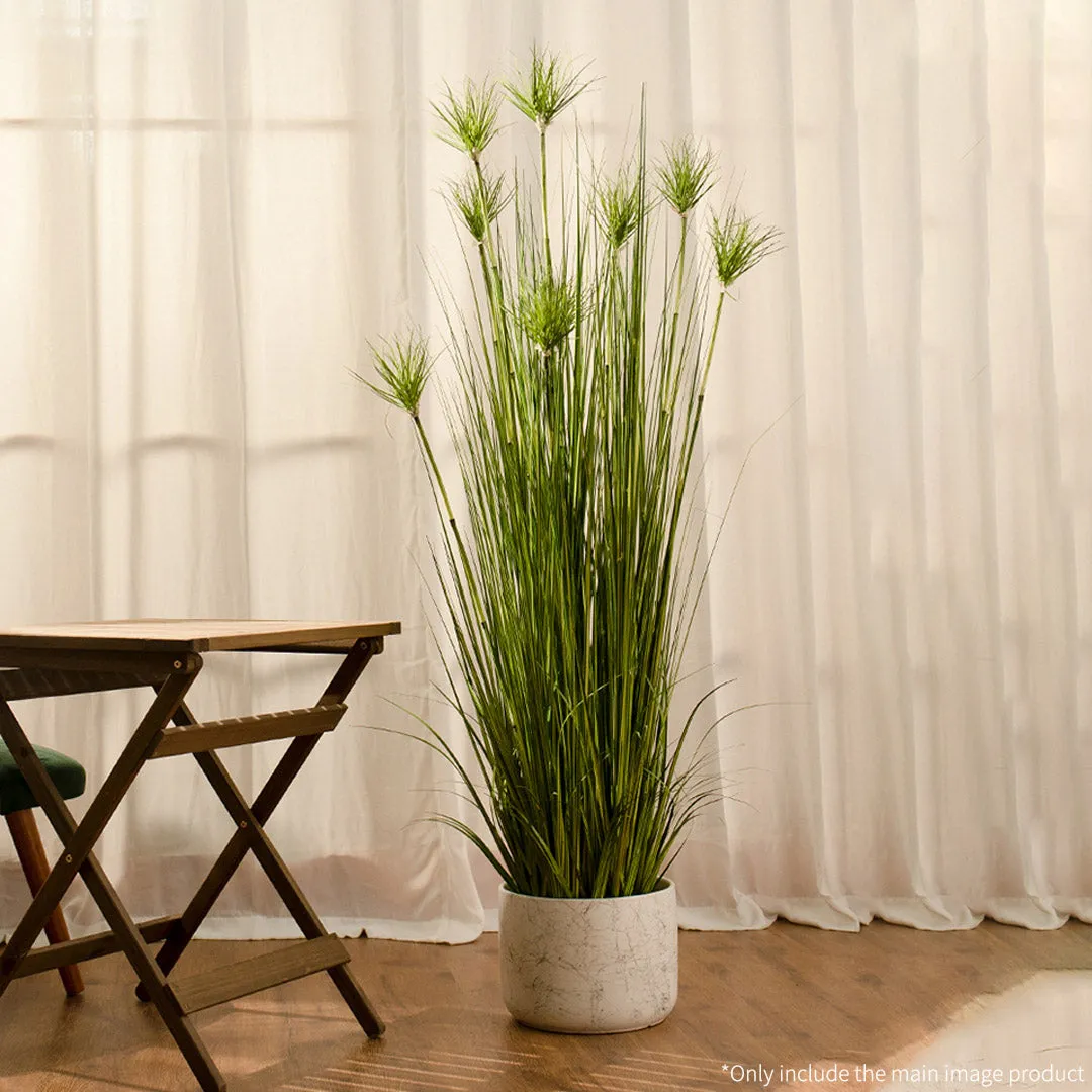 SOGA 150cm Green Artificial Indoor Potted Papyrus Plant Tree Fake Simulation Decorative